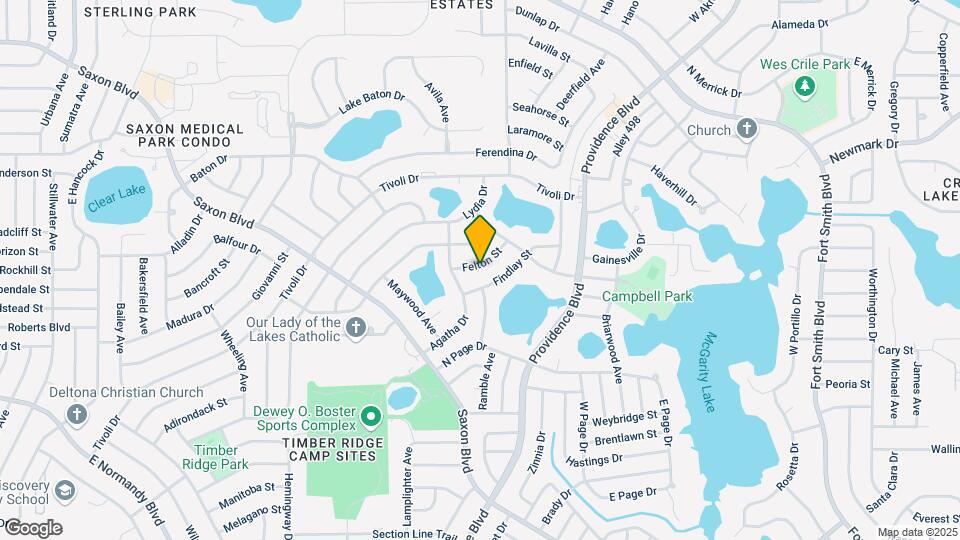1431 Felton St Map and Location Details