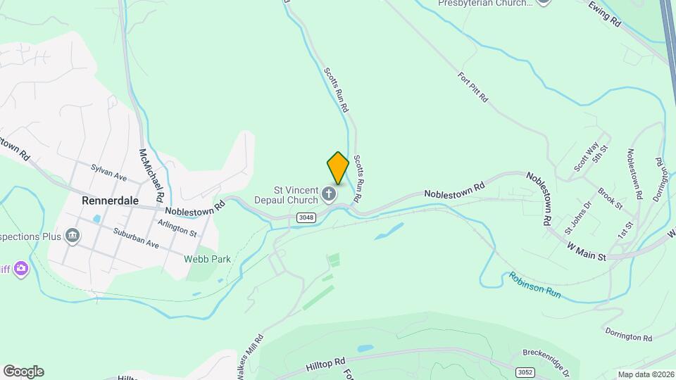 62 Noblestown Rd Map and Location Details