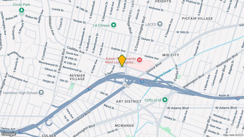 2314 Chariton St Map and Location Details
