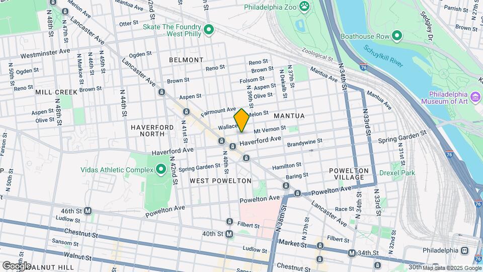 3932-36 Mt Vernon St Mapa y Detalles de la Ubicación