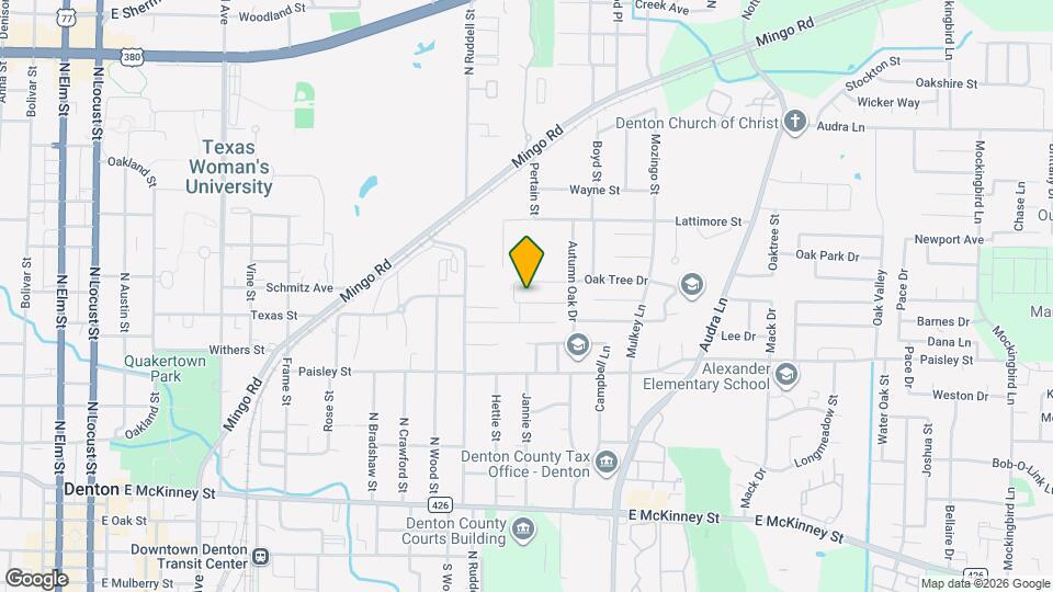 1401 Black Oak Dr Map and Location Details