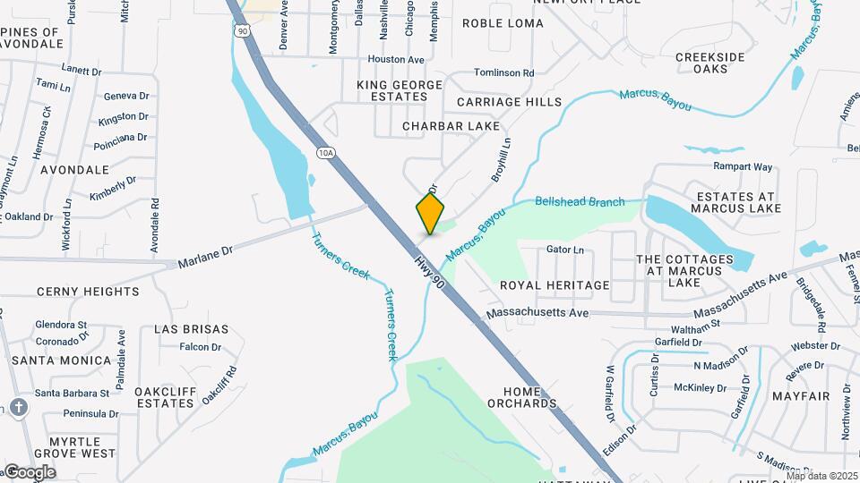 5207 Charbar Dr Map and Location Details