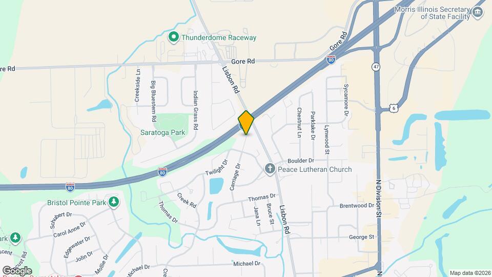 315 Carriage Dr Map and Location Details