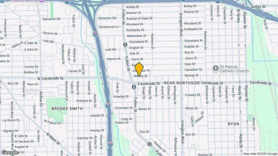 302 Moody St Map and Location Details