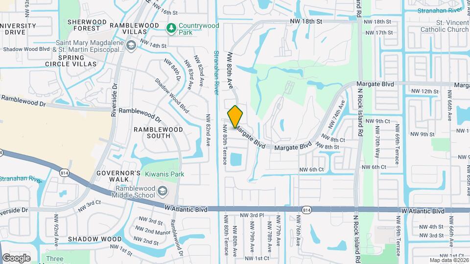 7940 NW 9th St Map and Location Details