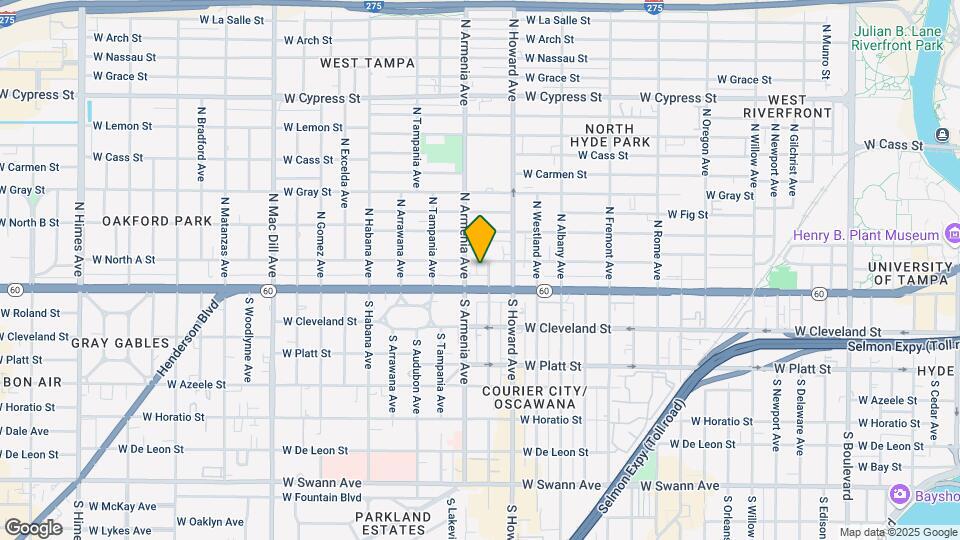 2314 W North B St Map and Location Details