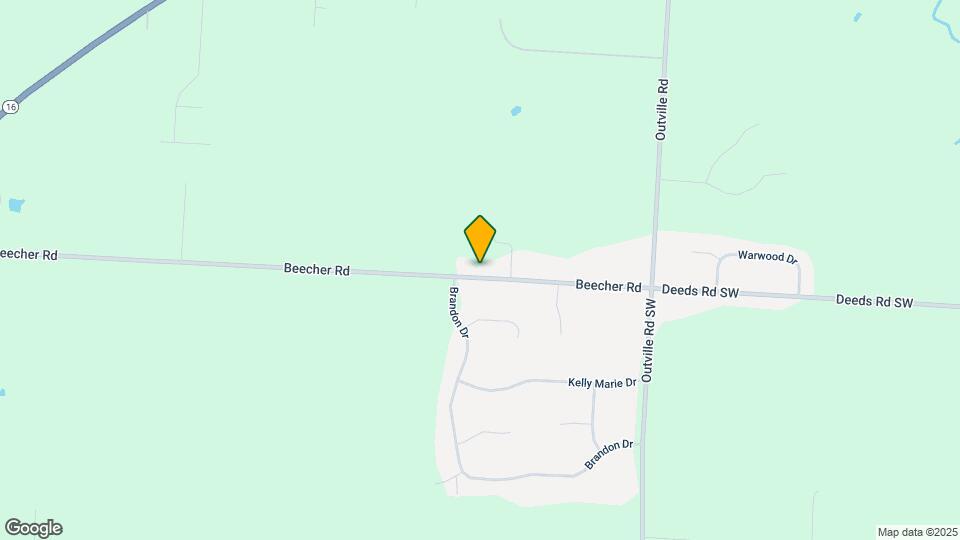 5796 Beecher Rd Map and Location Details
