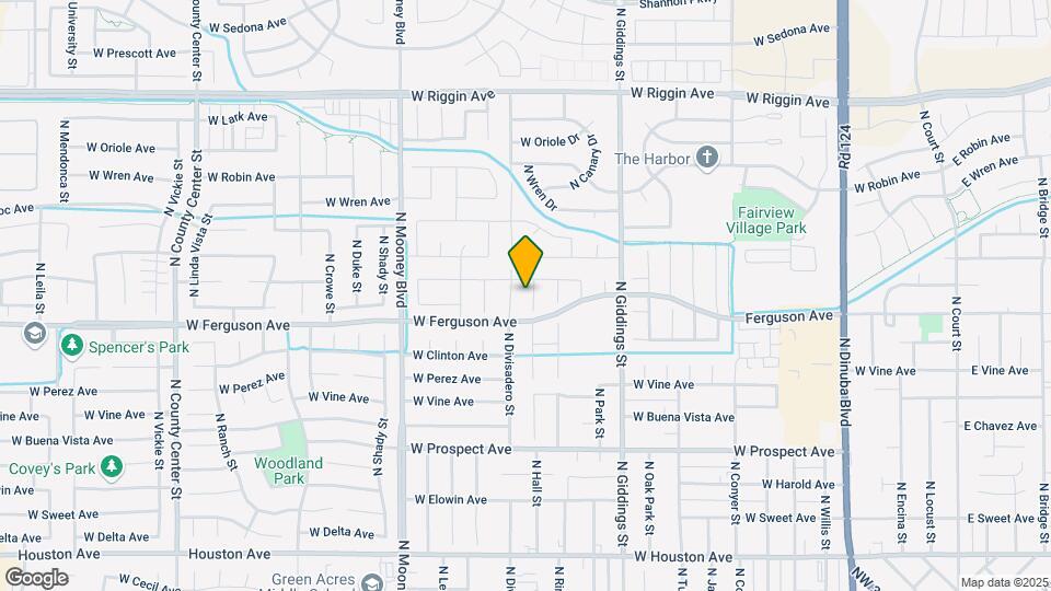 2309 N Hall Ct Map and Location Details