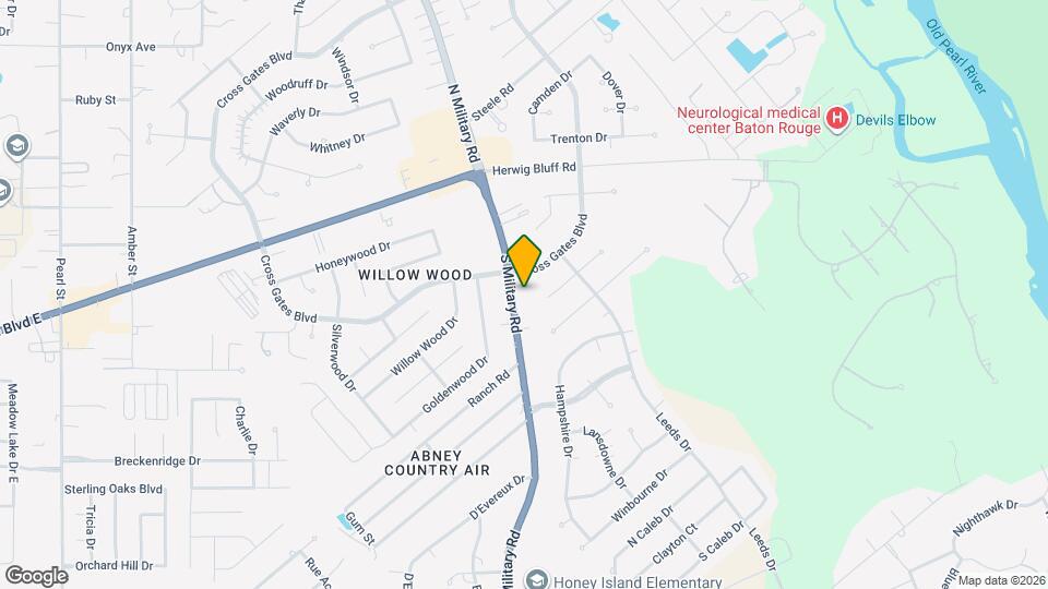 204 S Military Rd Map and Location Details