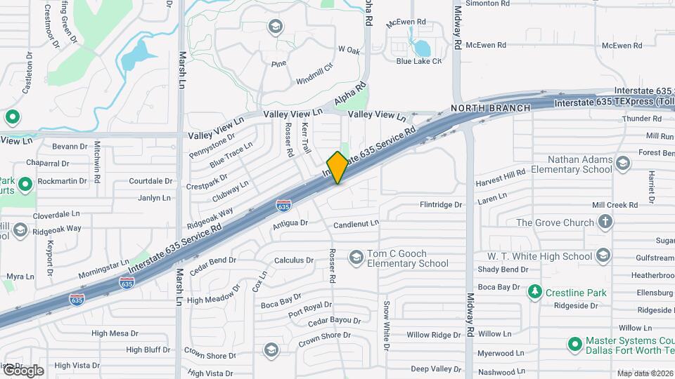 4011 Rosser Square Map and Location Details