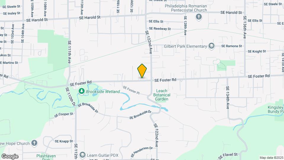 12069 SE Foster Rd Map and Location Details