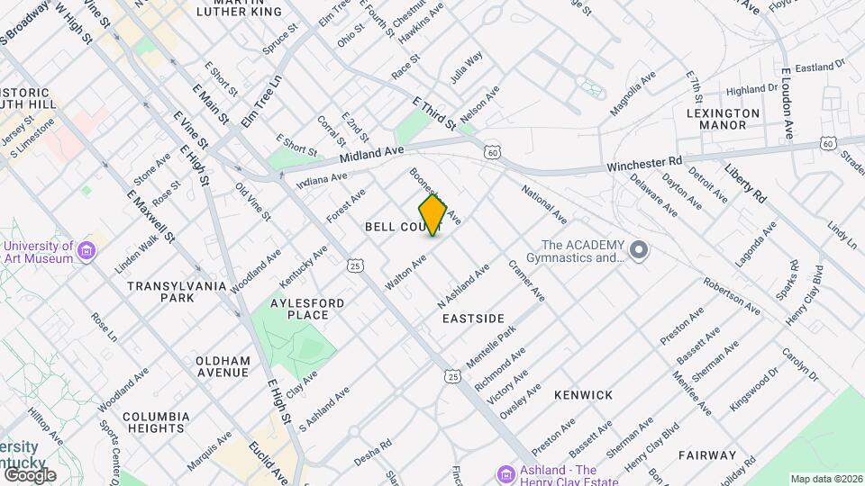 165 Walton Ave Map and Location Details