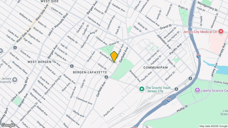 437 Bramhall Ave Map and Location Details