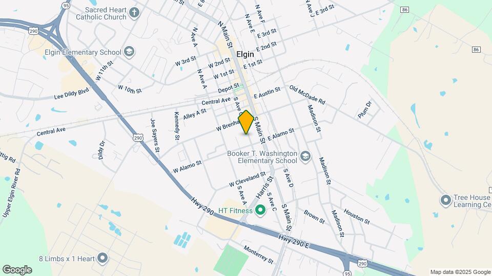 316 S Avenue C Ave Map and Location Details