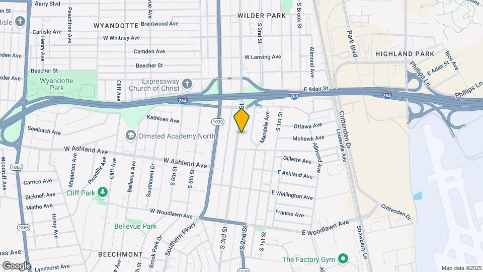 4527 S 3rd St Map and Location Details
