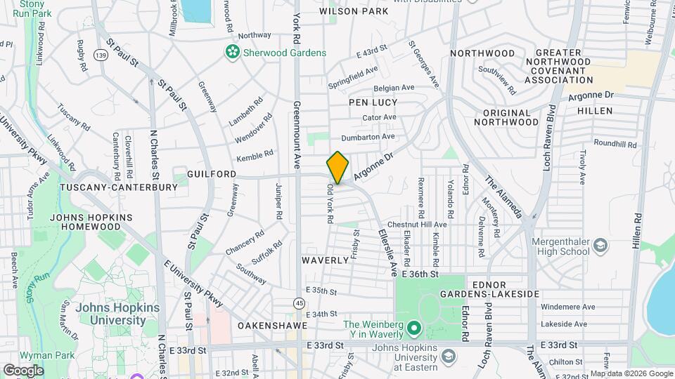 600 E 38th St Mapa y Detalles de la Ubicación