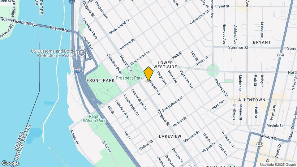 508 Prospect Ave Mapa y Detalles de la Ubicación