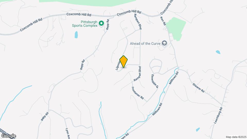 319 Ligonier Ln Map and Location Details