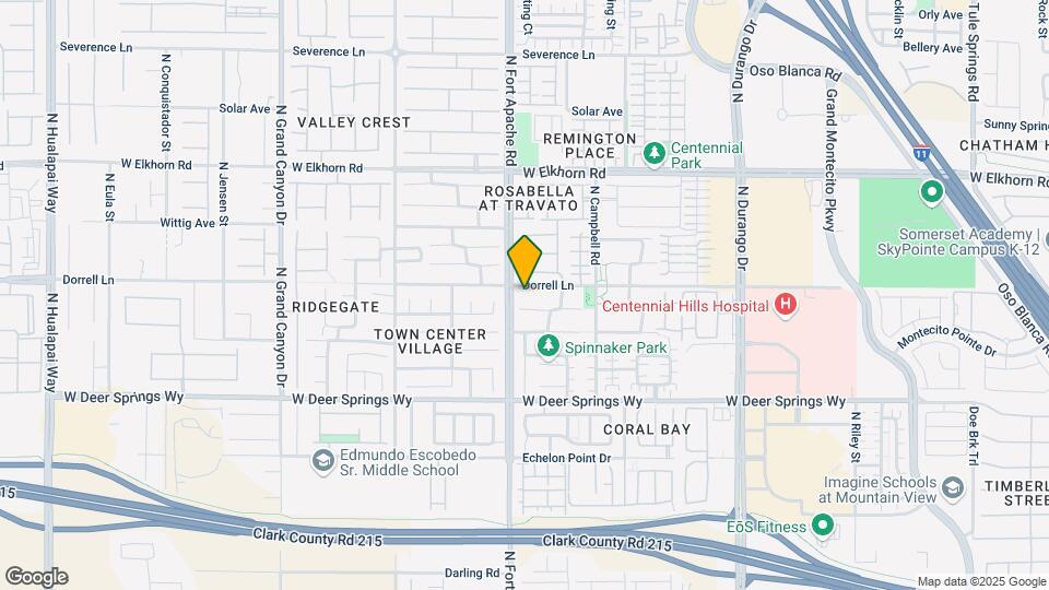 9161 Dorrell Ln Map and Location Details