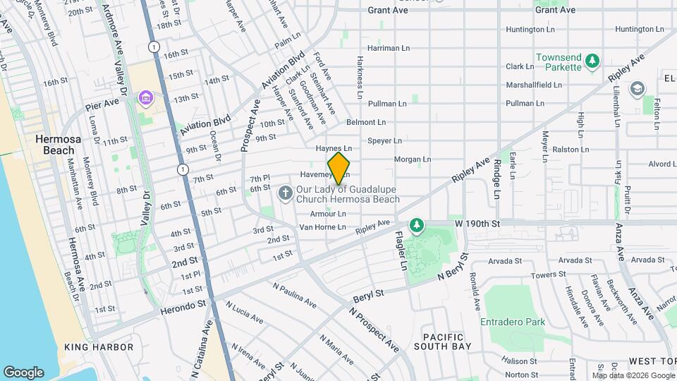 1716 Carlson Ln Map and Location Details