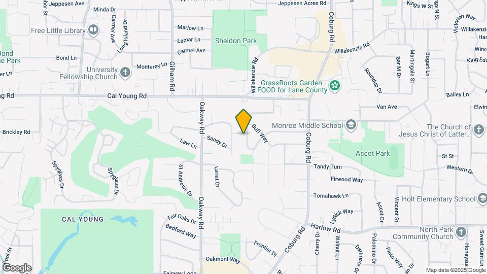 1124 Woodside Dr Map and Location Details