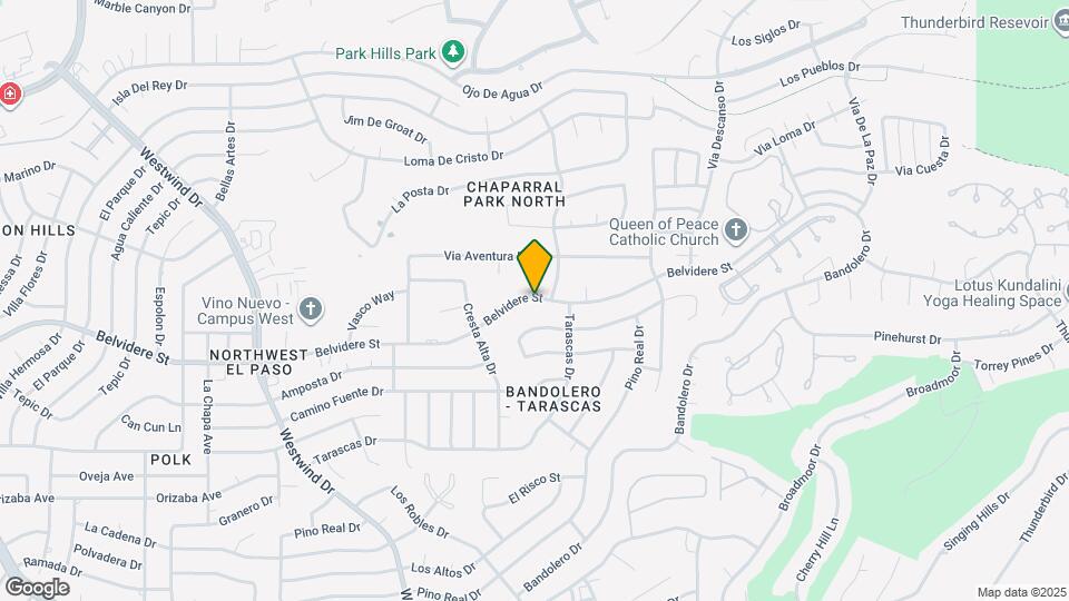 1336 Belvidere St Map and Location Details