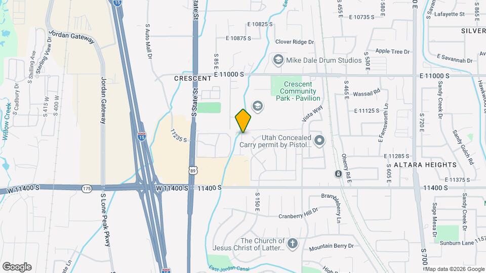 11219 Crescent Oak Way Map and Location Details