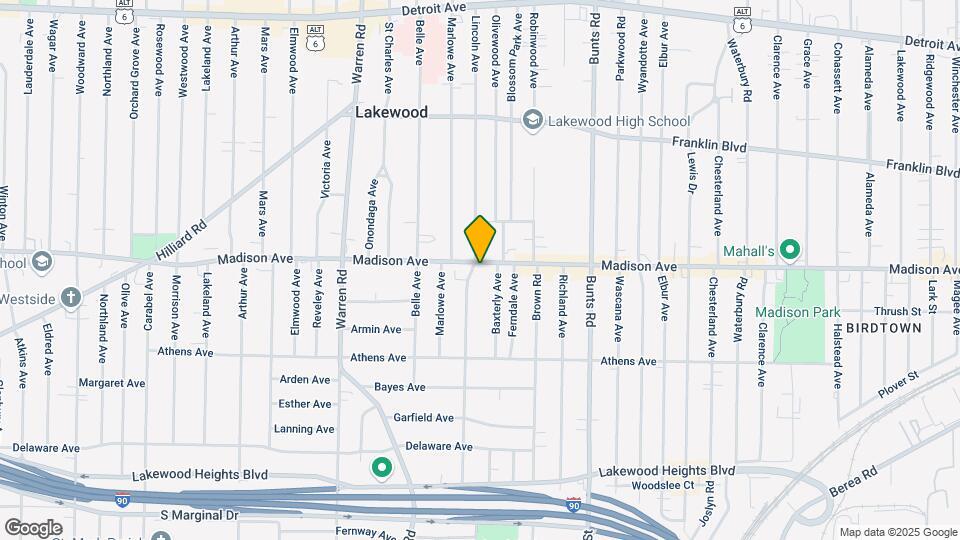 Lakewood Mixed Use Map and Location Details