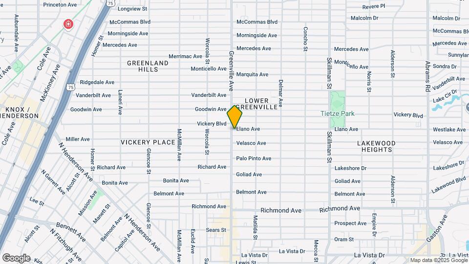 5700 Llano Ave Map and Location Details