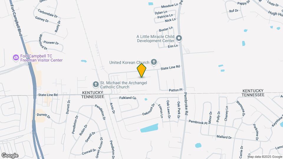 1123 Timothy Ave Map and Location Details