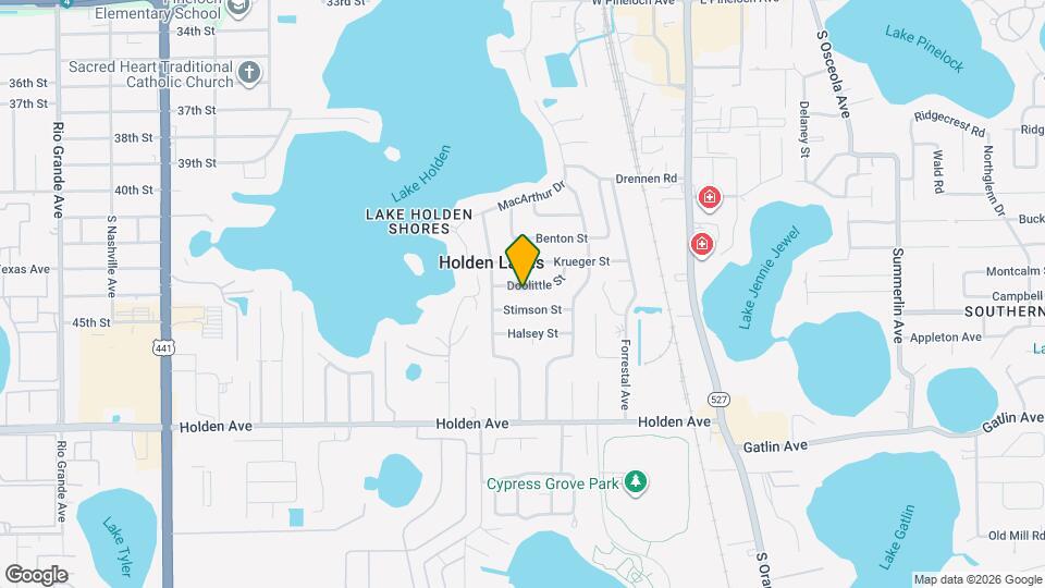 402 Doolittle St Map and Location Details