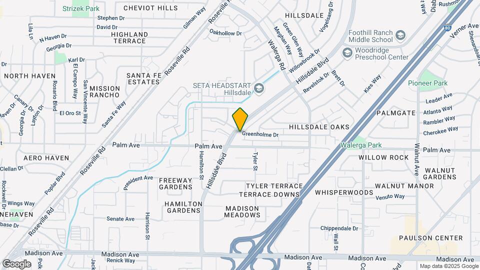 4400 Greenholme Dr Map and Location Details