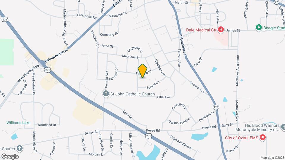 174 Sandy Hls Ct Map and Location Details