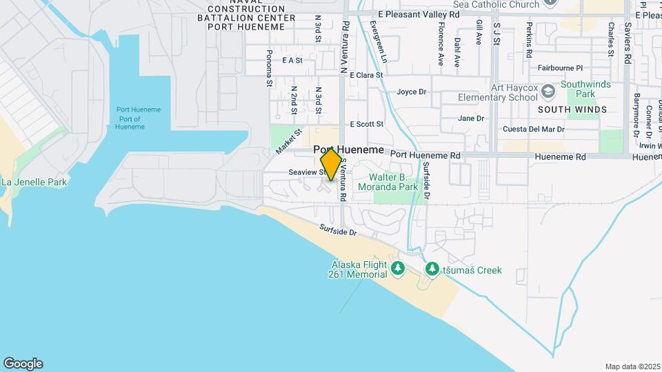 225 S Ventura Rd Map and Location Details
