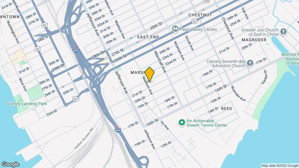 2108 Madison Ave Map and Location Details