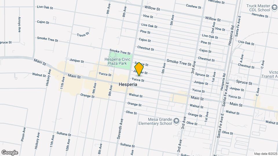 15990 Yucca St Map and Location Details