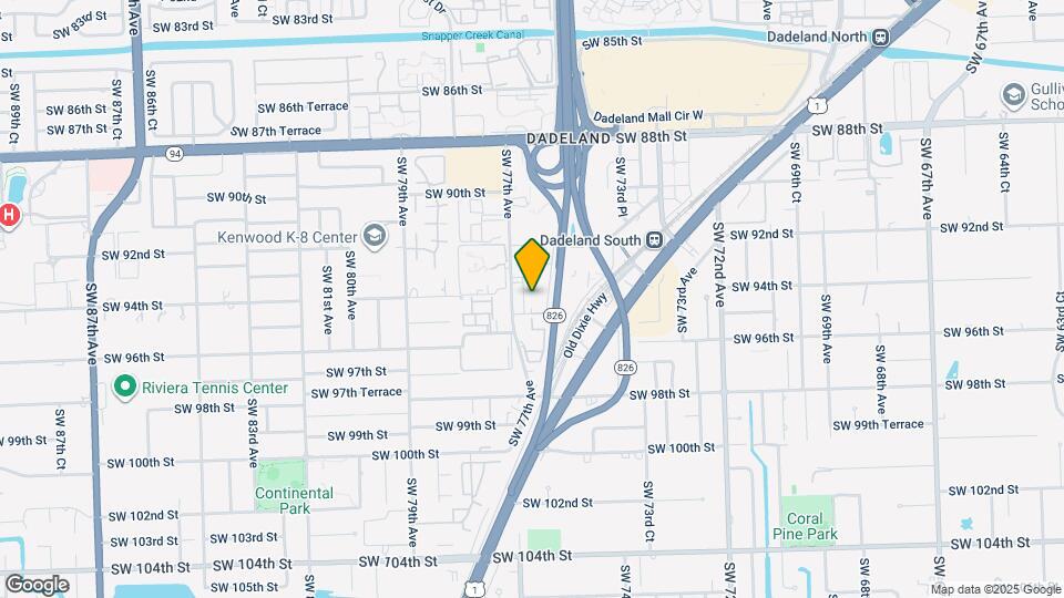 9375 SW 77th Ave Map and Location Details