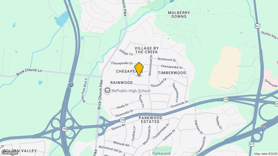 206 Fawnwood Ct Map and Location Details