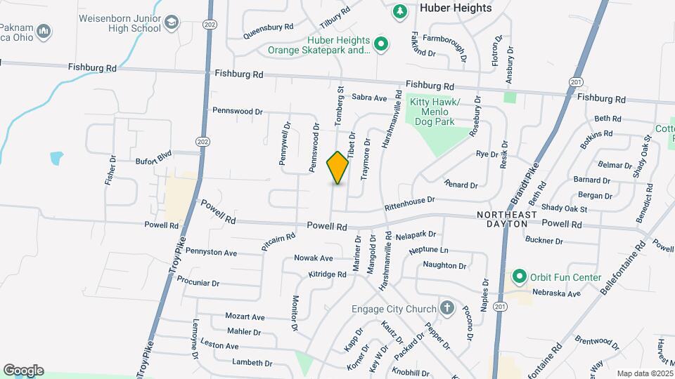 5678 Tomberg St Map and Location Details