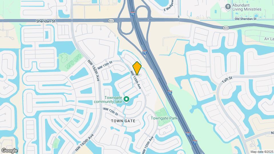 1430 NW 154th Ln Map and Location Details