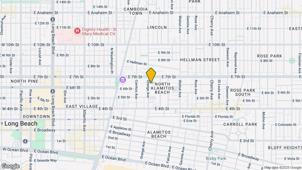 610 Orange Ave Map and Location Details