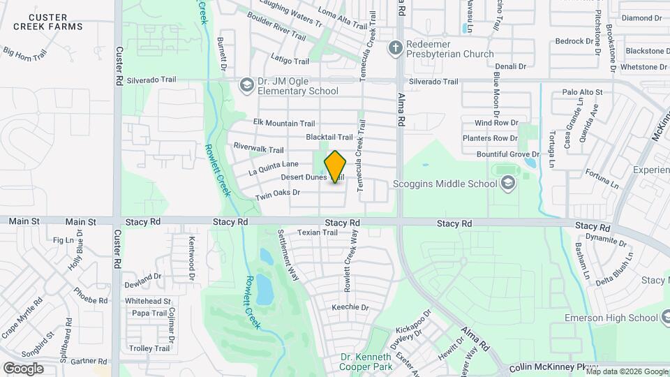 8100 Twin Oaks Dr Map and Location Details