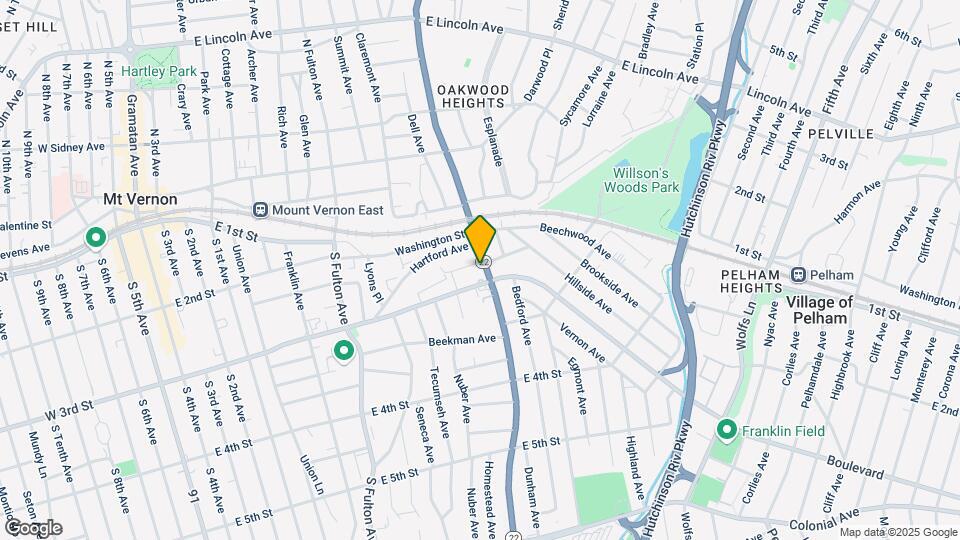 138 S Columbus Ave Map and Location Details