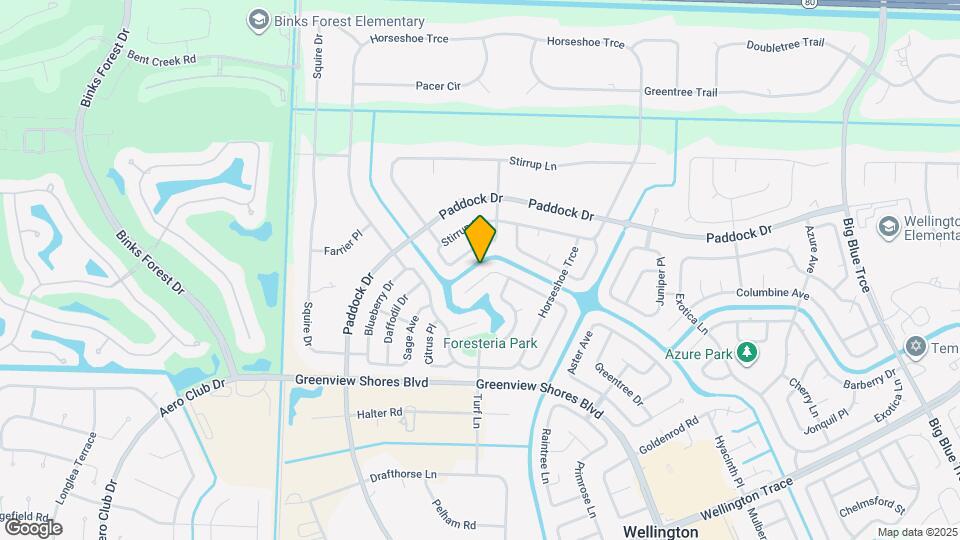 14507 Larkspur Ln Map and Location Details