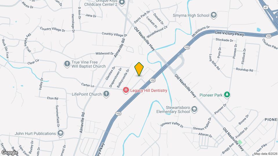 675 Legacy Dr Map and Location Details