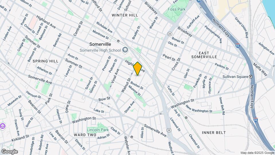 22 Thorpe St, Unit 2 Map and Location Details