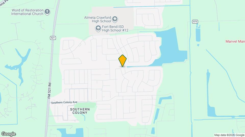 8003 Black Forest Ln Map and Location Details