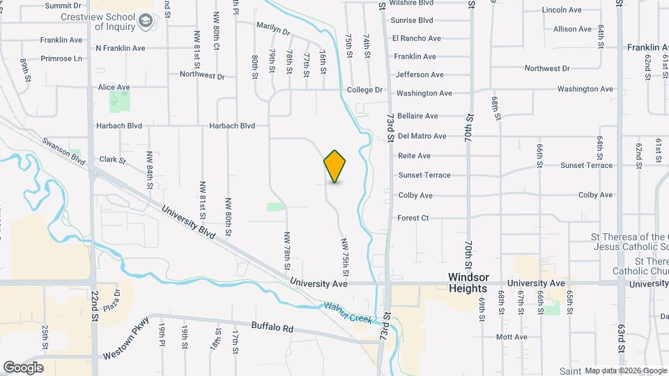 1535 NW 75th St Map and Location Details