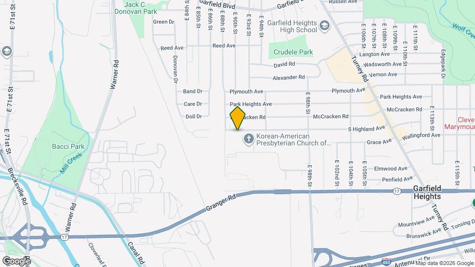 9002 S Highland Ave Mapa y Detalles de la Ubicación