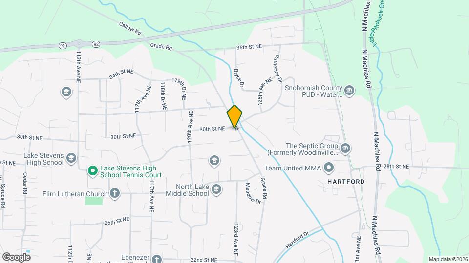 12208 30th St NE Map and Location Details